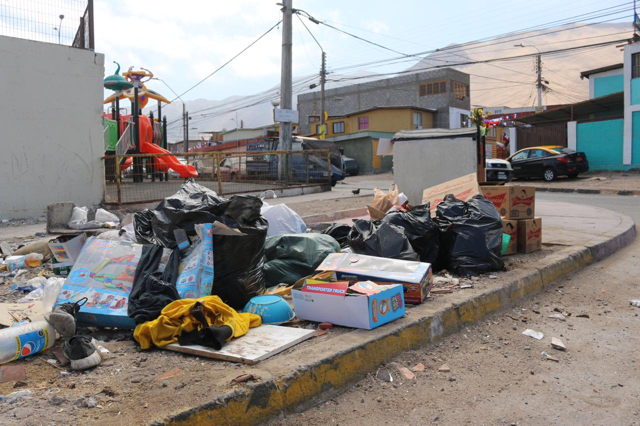 SÓLO ENTRE 20% Y 25% CAYÓ PRESENCIA DE BASURA EN CALLES DE IQUIQUE DURANTE FIESTAS PATRIAS