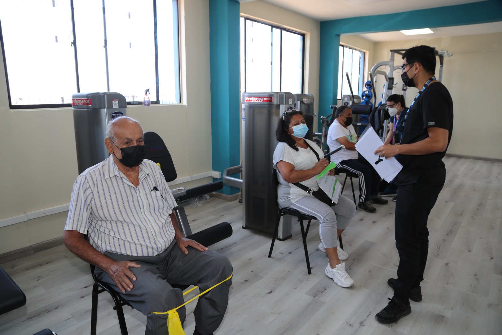 Salud Municipal de Iquique inaugura unidad de rehabilitación cardiopulmonar post Covid-19