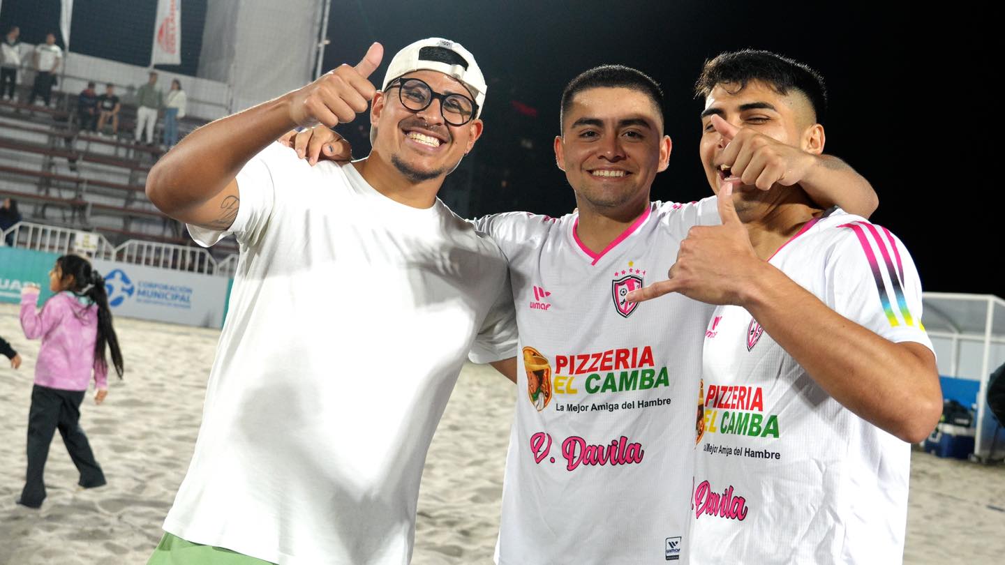 "Camba Pizzero FC" se queda con el cupo para la Conmebol Libertadores de Fútbol Playa 2024