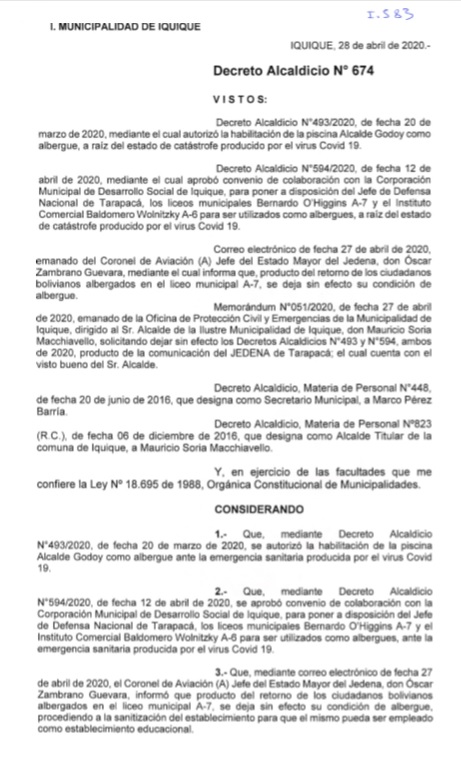 Decreto N°674