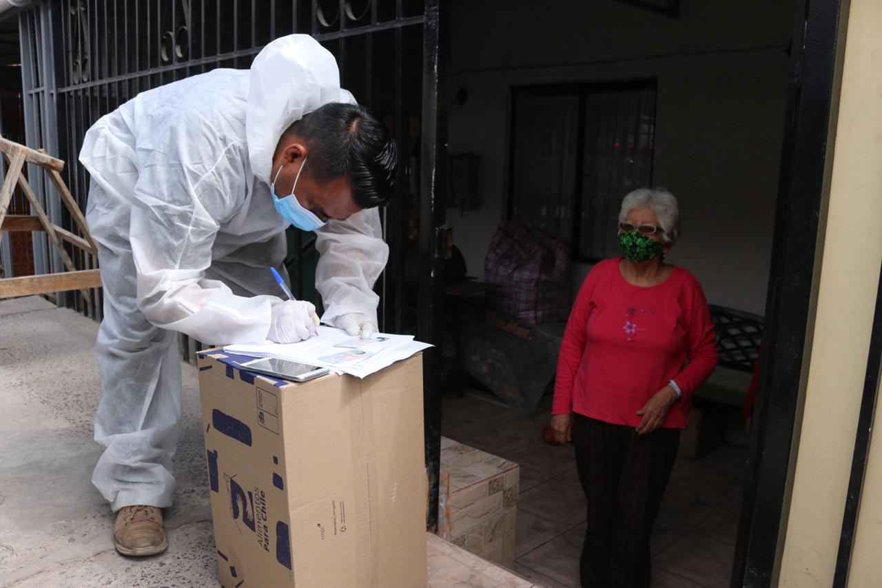 IMI finaliza entrega cajas alimentos