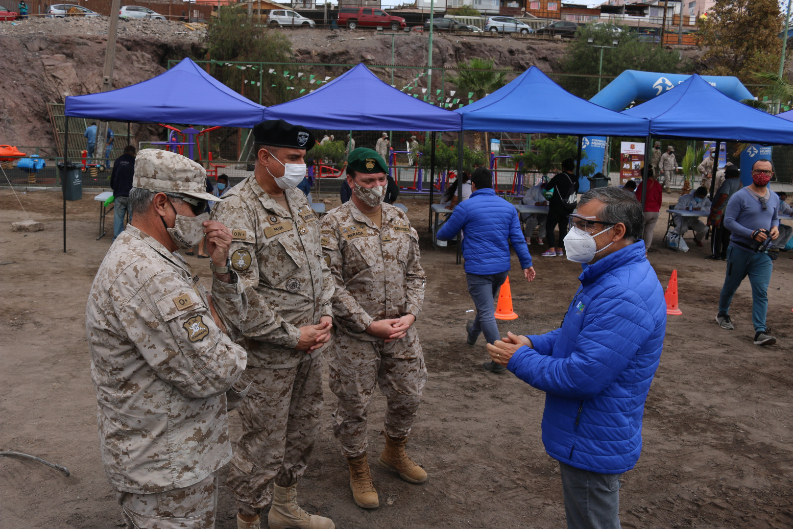 COMUNIDAD DEL SECTOR NORTE DE IQUIQUE VALORA ACCIÓN CONJUNTA DE IMI Y EJÉRCITO EN “OPERACIÓN SUYAÑA”